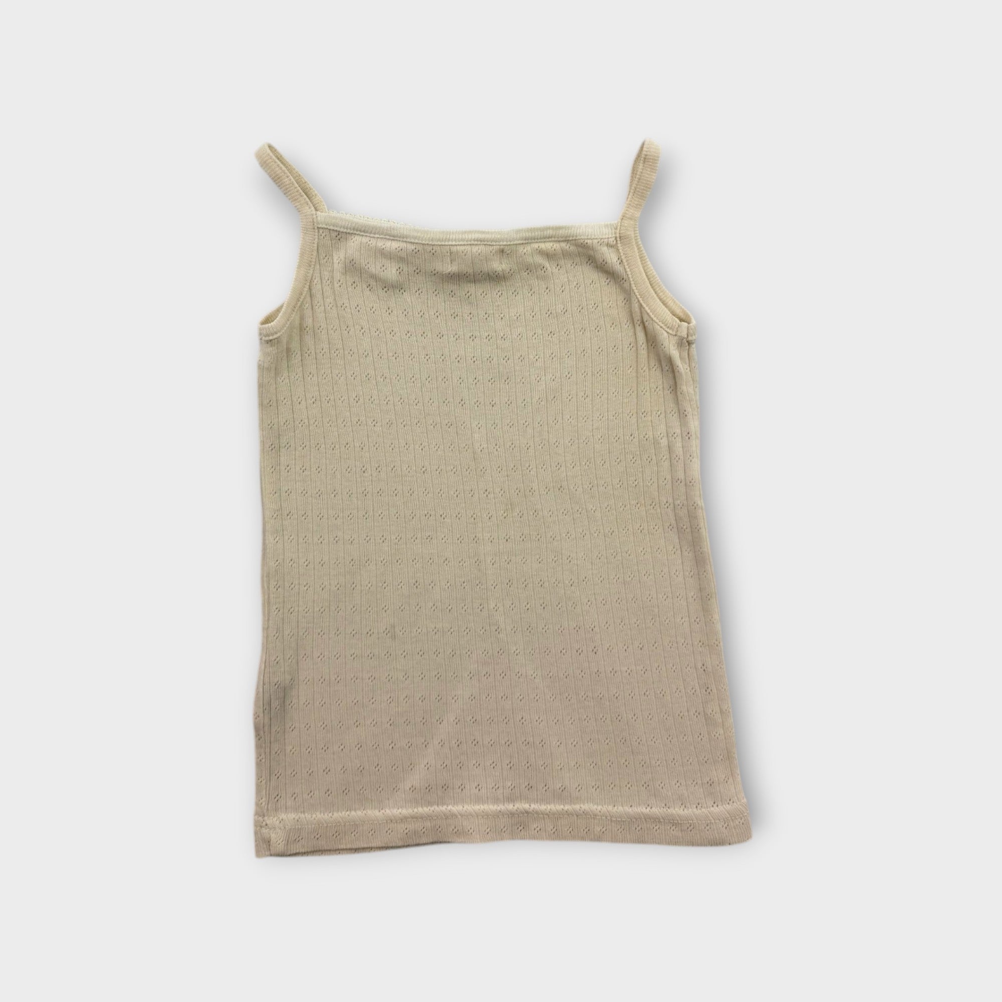 Nature Baby Pointelle Singlet, Size 3