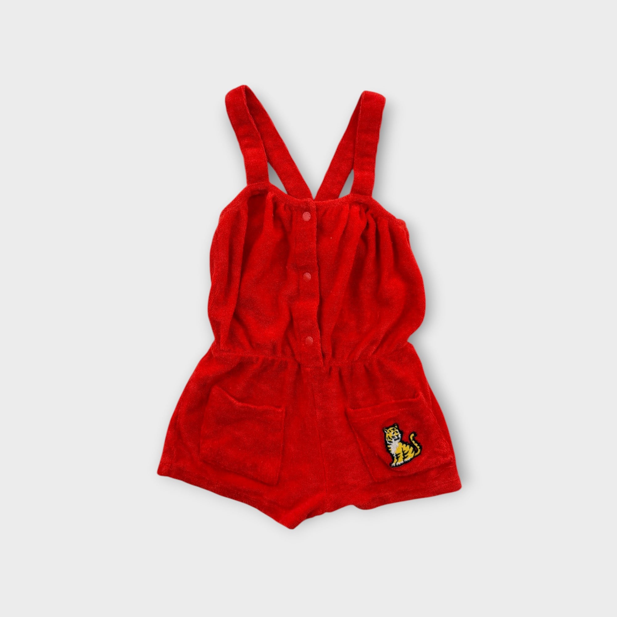 Kenzo Terry Tiger Playsuit, Size 000