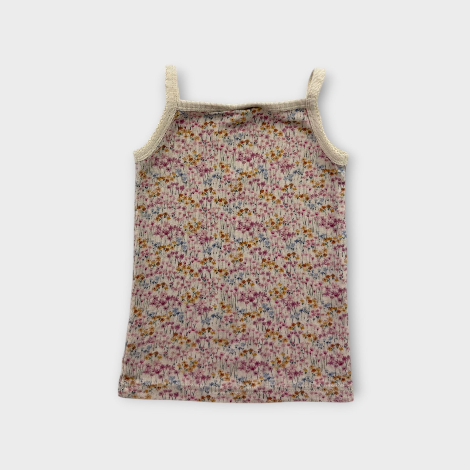 Nature Baby Floral Singlet Top, Size 3