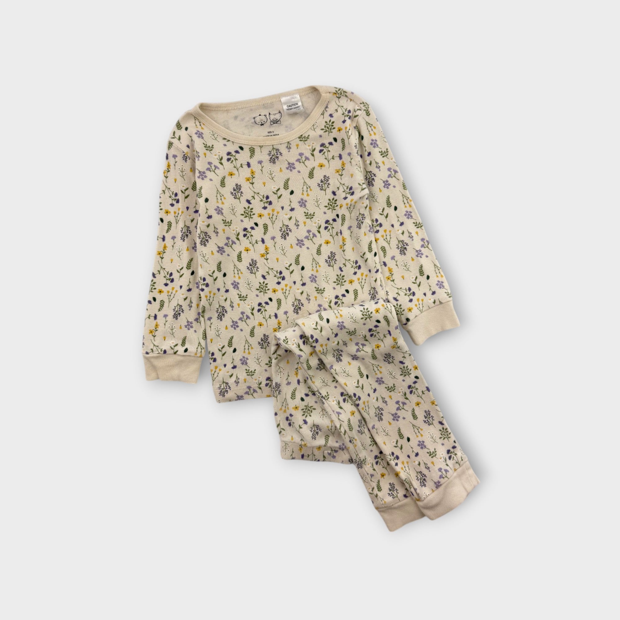 Wilson & Frenchy Floral PJ Set, Size 3