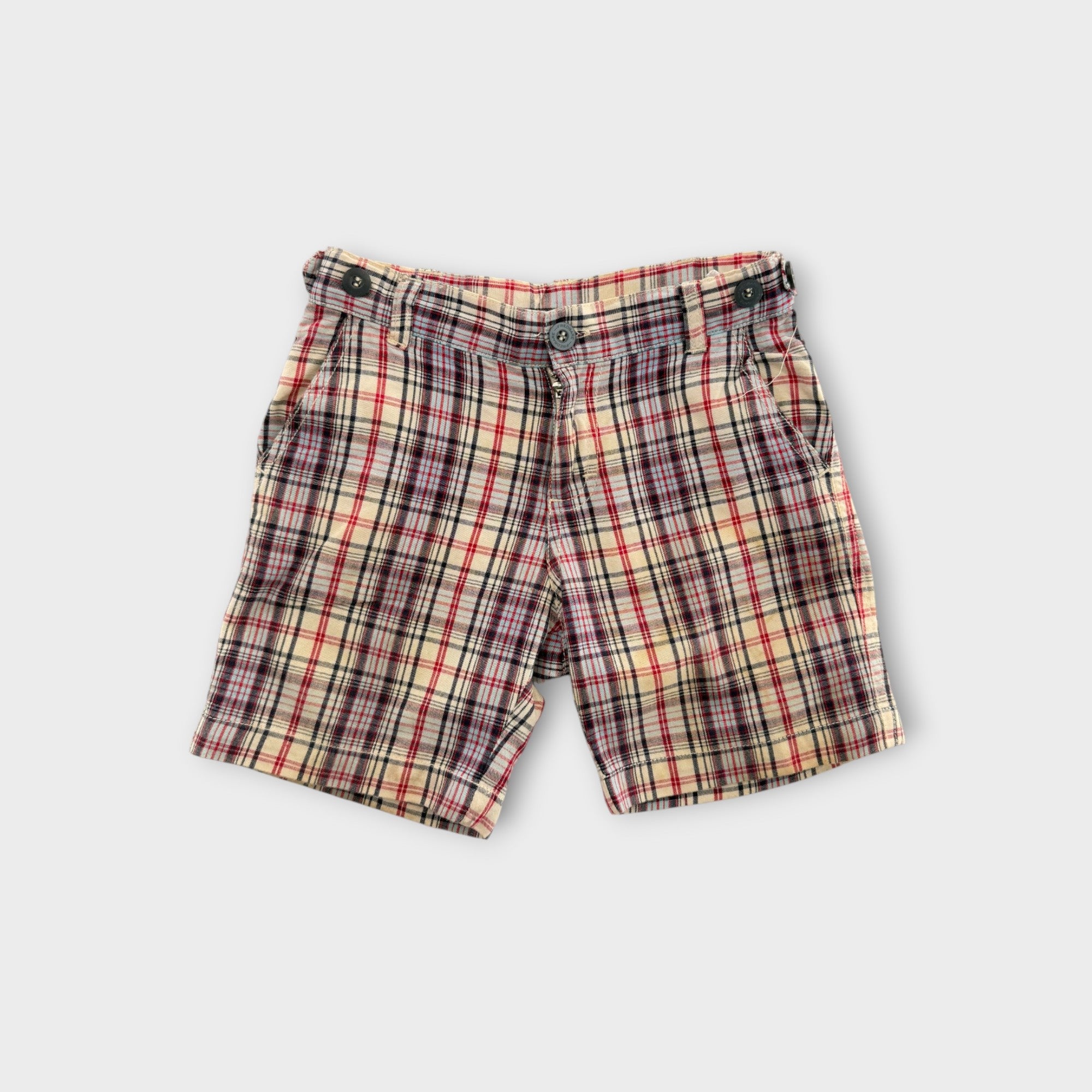 Fred Bare Plaid Shorts, Size 4
