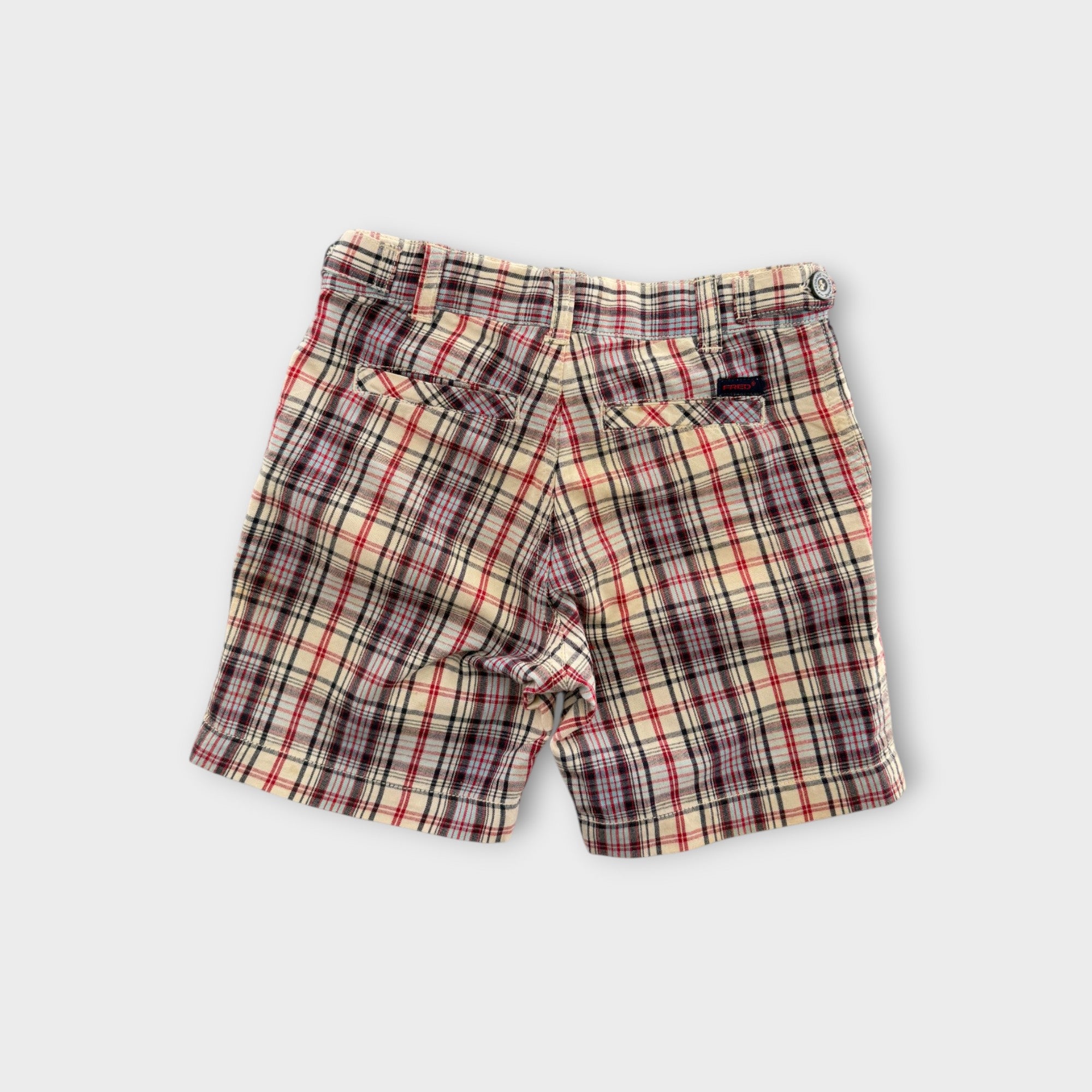 Fred Bare Plaid Shorts, Size 4
