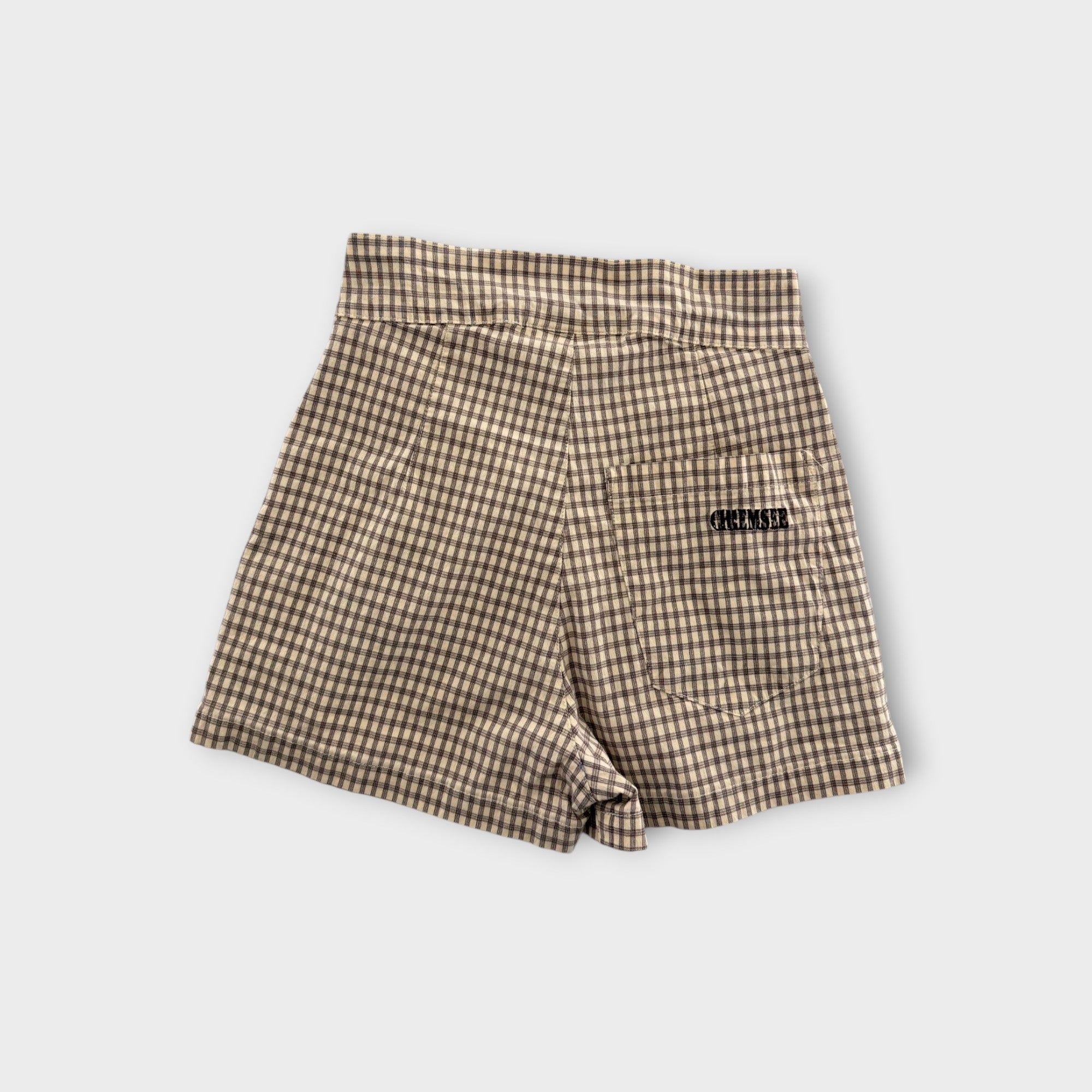 Vintage Plaid Shorts, Size 6-7