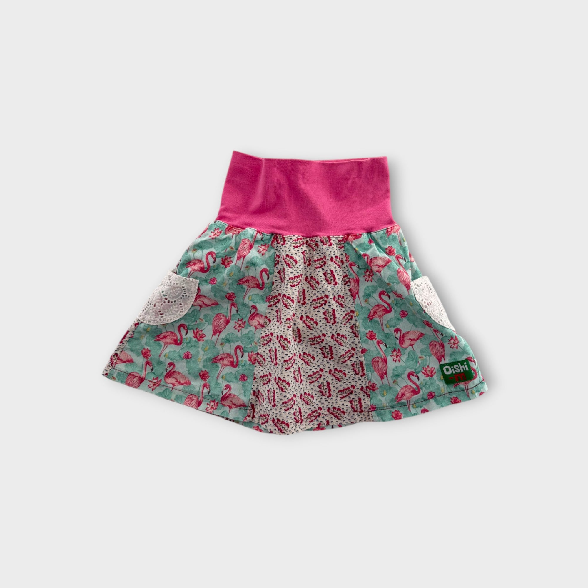 Oishi-M Patterned Skirt, Size 4-5