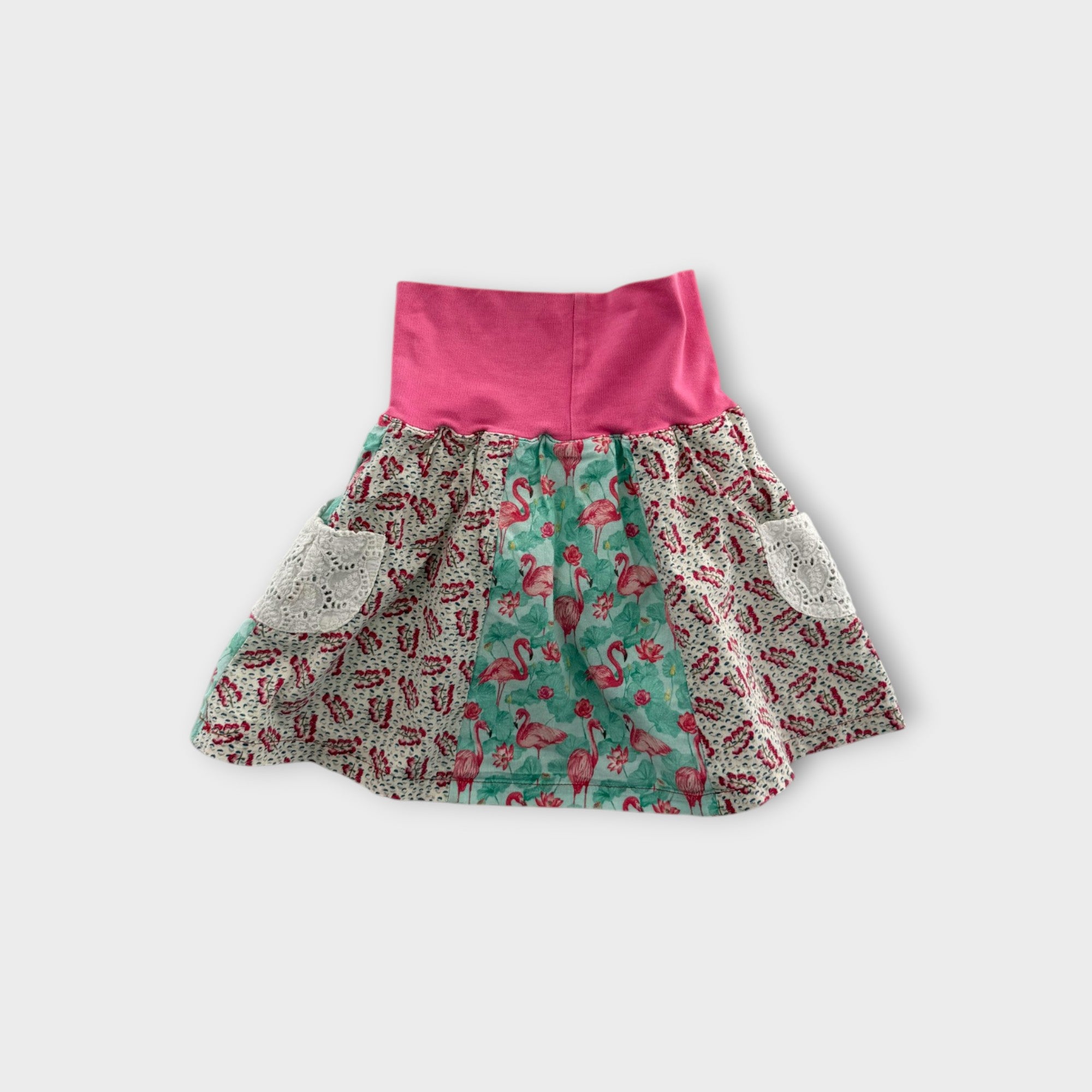 Oishi-M Patterned Skirt, Size 4-5