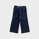 Hoppers Dark Wash Wide-Leg Jeans, Size 4