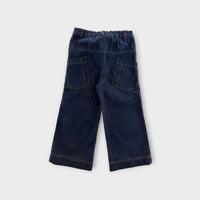 Hoppers Dark Wash Wide-Leg Jeans, Size 4