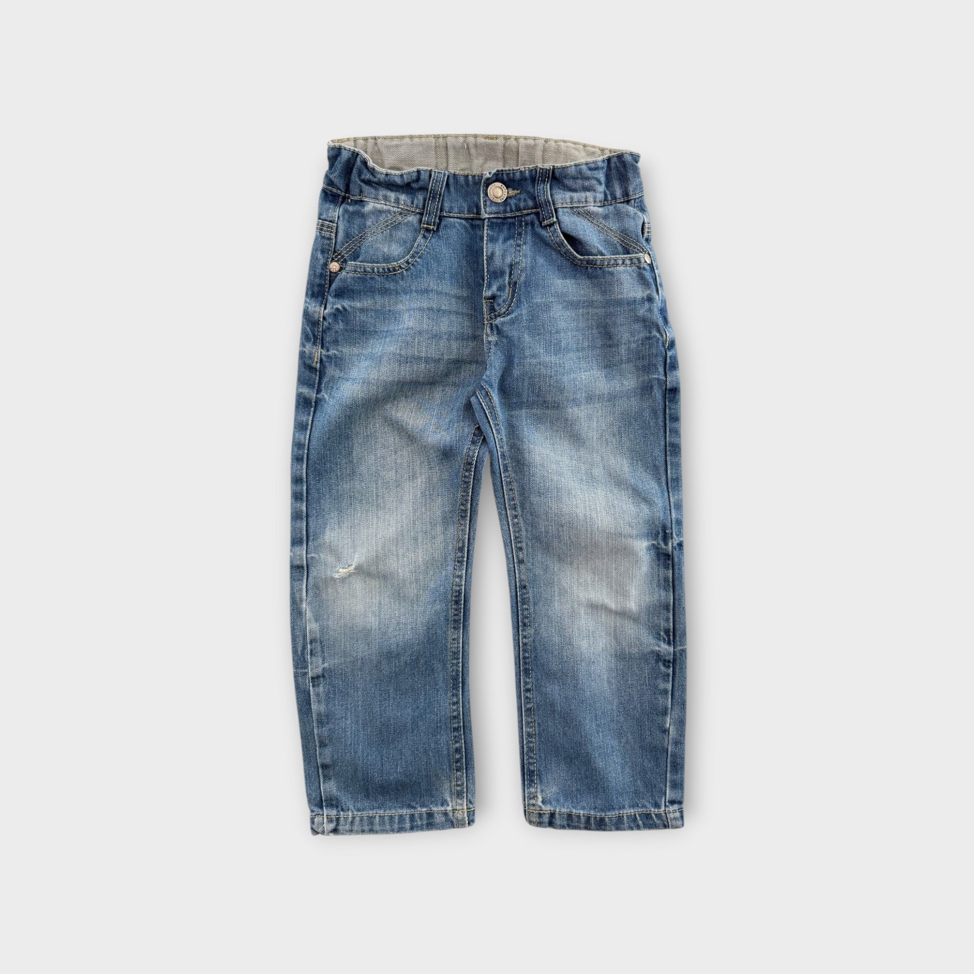 Retro Denim Jeans, Size 4