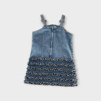 Retro Fred Bare Denim Dress, Size 4