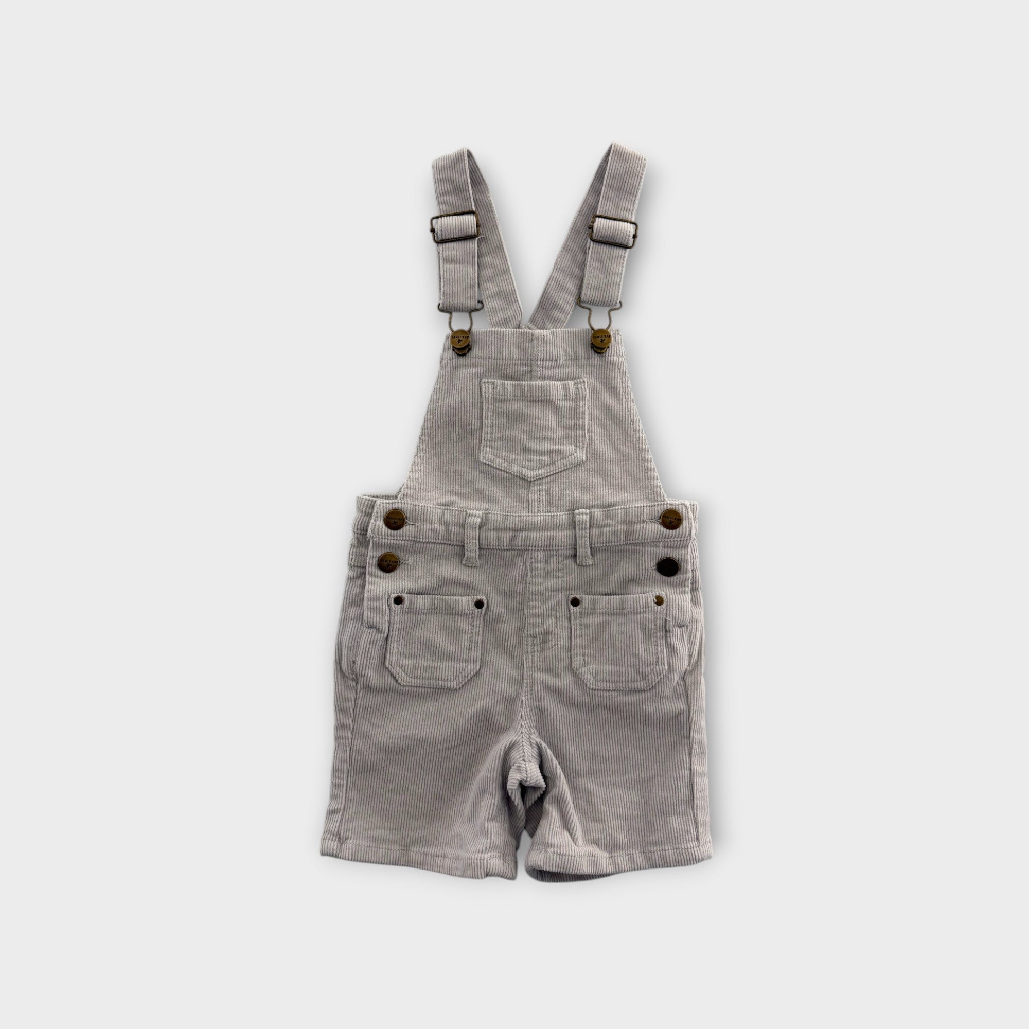 Jamie Kay Corduroy Shortalls, Size 4