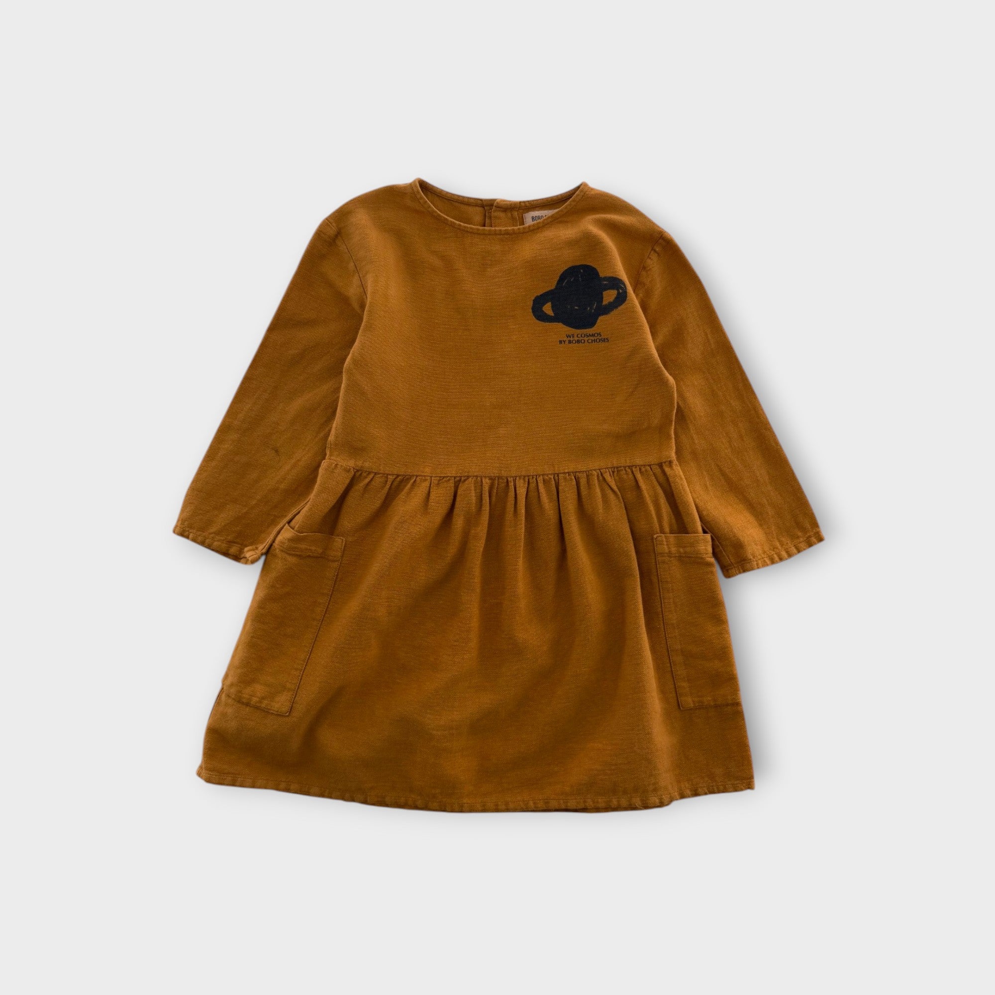 Bobo Choses Long Sleeve Dress, Size 4-5
