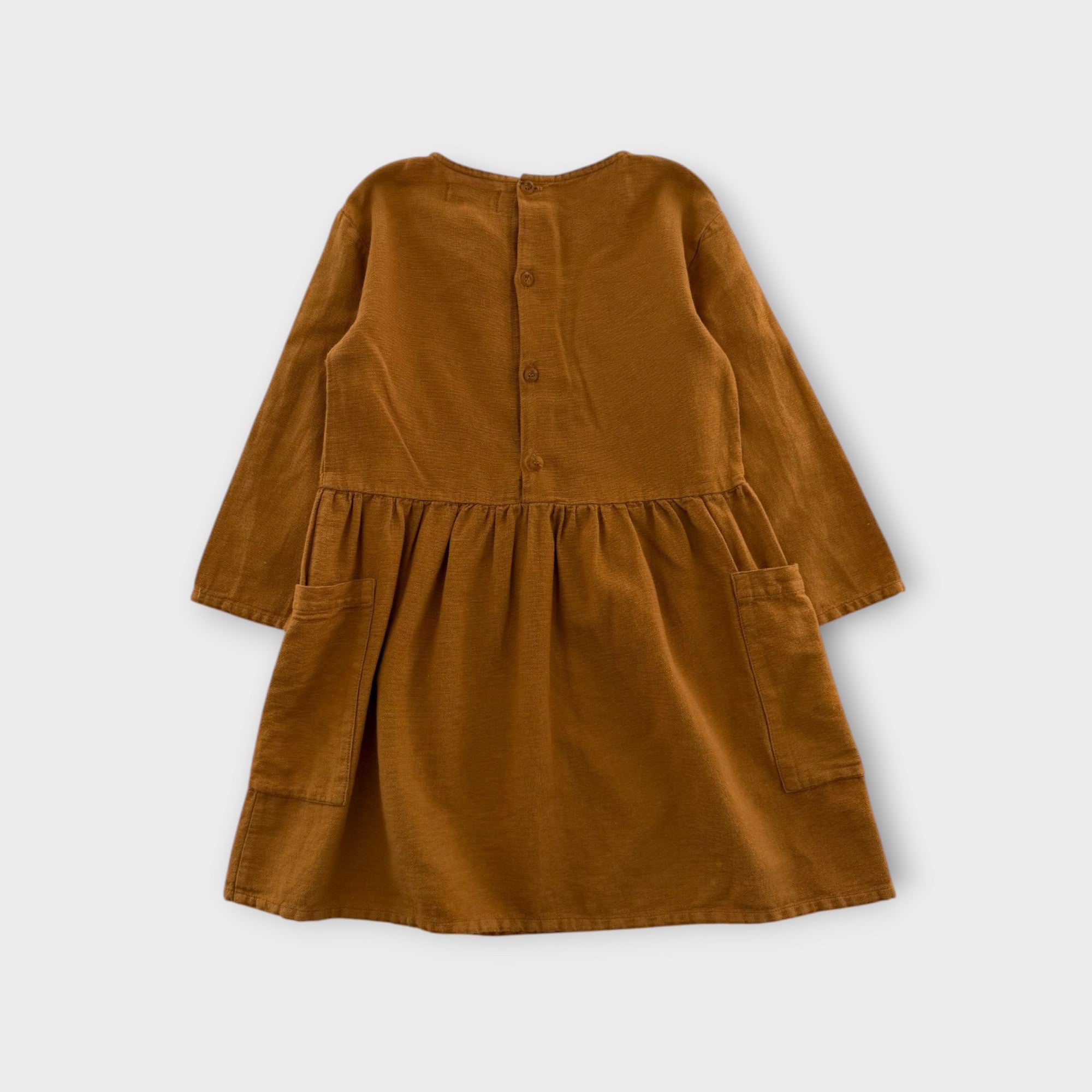 Bobo Choses Long Sleeve Dress, Size 4-5