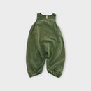 Miilk Green Muslin Jumpsuit, Size 4