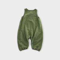 Miilk Green Muslin Jumpsuit, Size 4