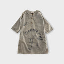 Bobo Choses Flamingo Dress, Size 4-5