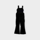 Rock Your Kid Heart Black Overalls, Size 4