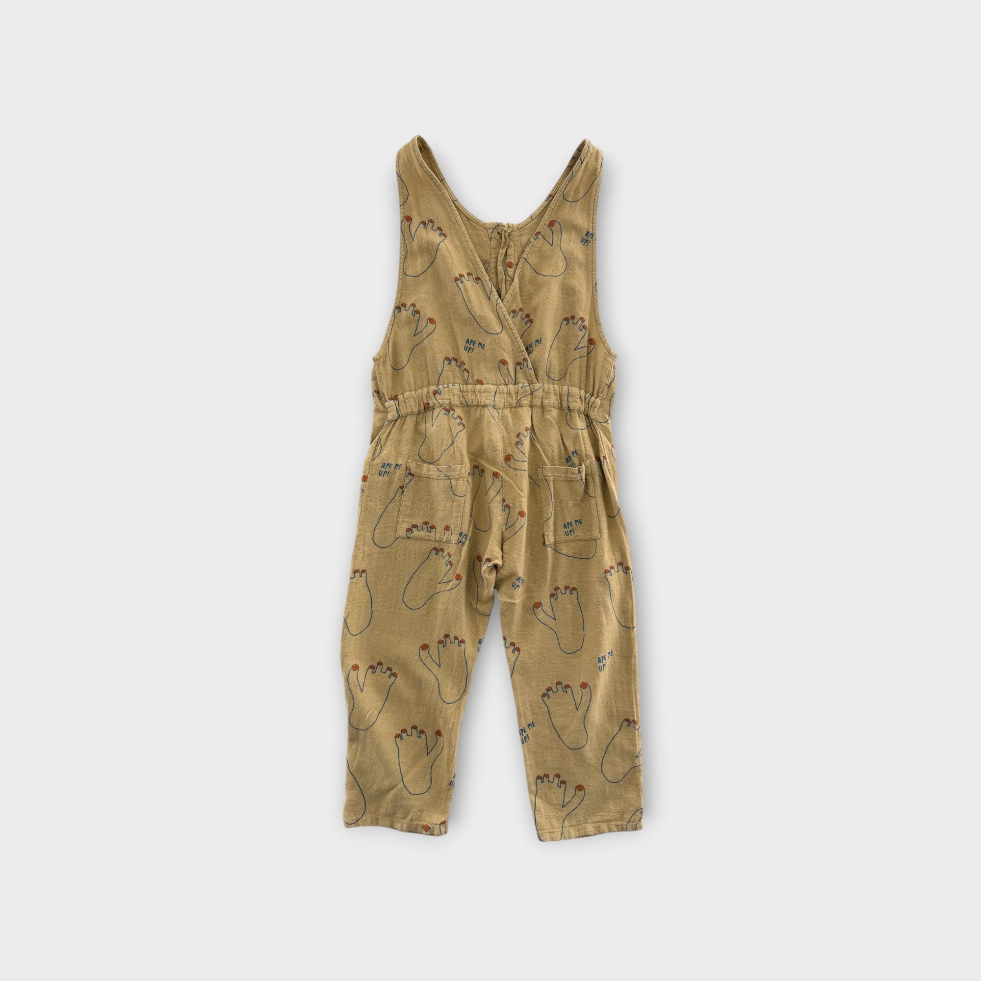 Bobo Choses Ape Me Up Jumpsuit, Size 4-5