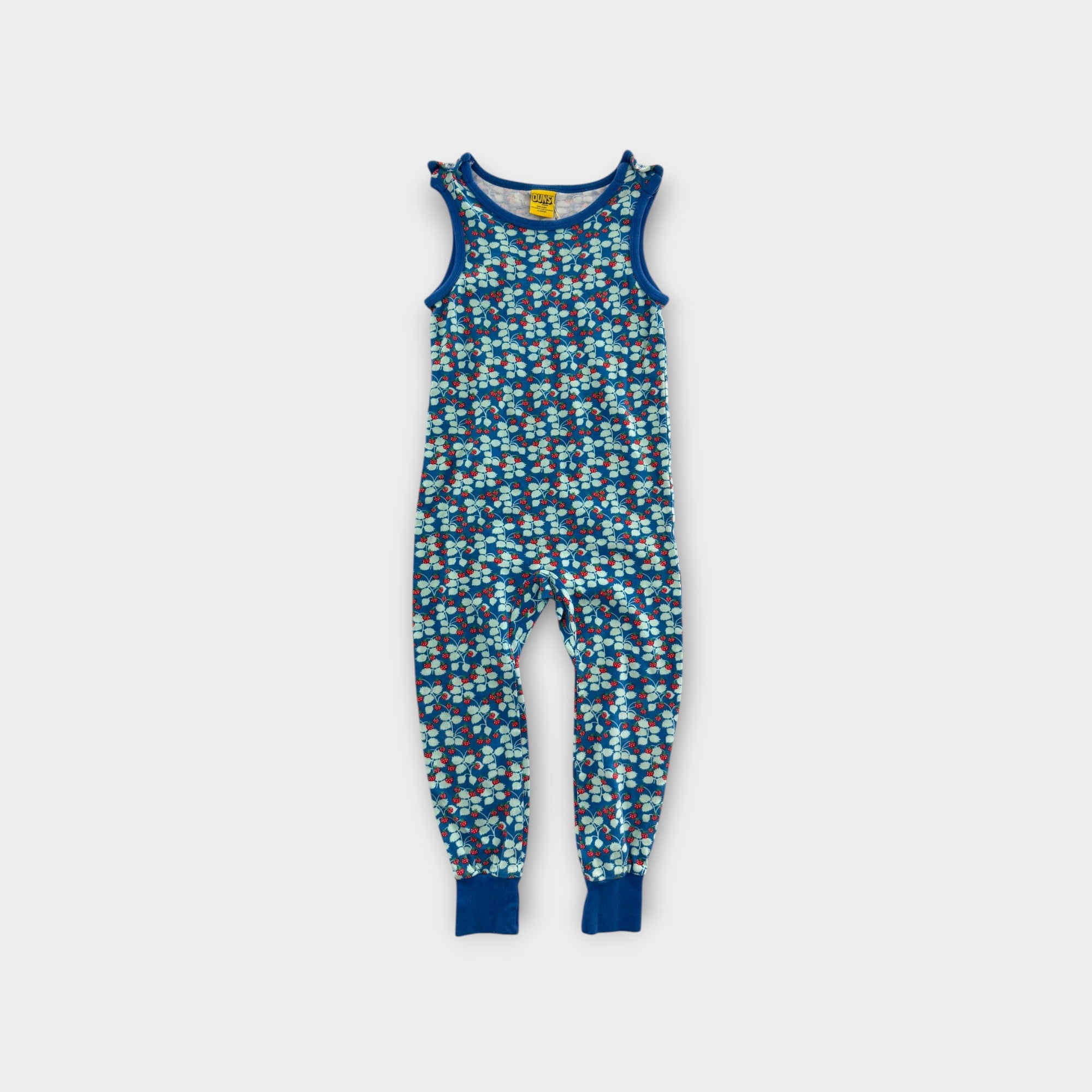 Duns Sweden Strawberries Jumpsuit, Size 4-5