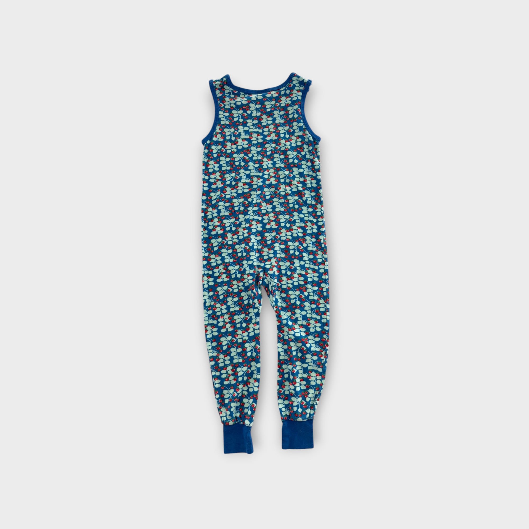 Duns Sweden Strawberries Jumpsuit, Size 4-5
