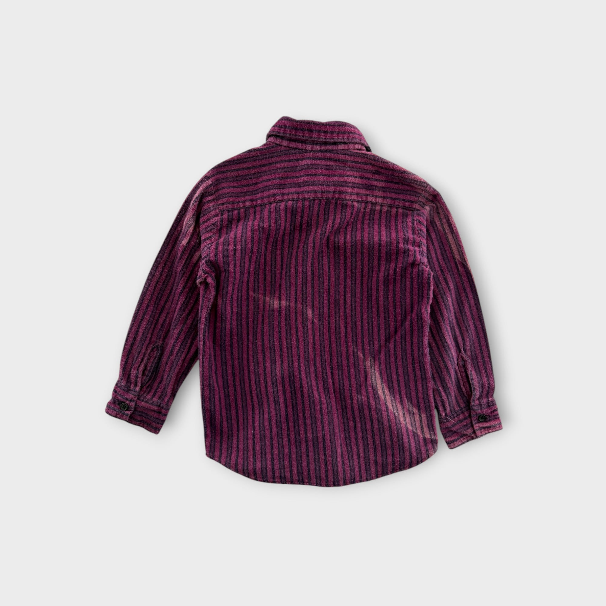Vintage Purple Stripe Shirt, Size 4