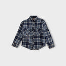 Vintage Plaid Flannel Shirt, Size 4
