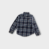 Vintage Plaid Flannel Shirt, Size 4