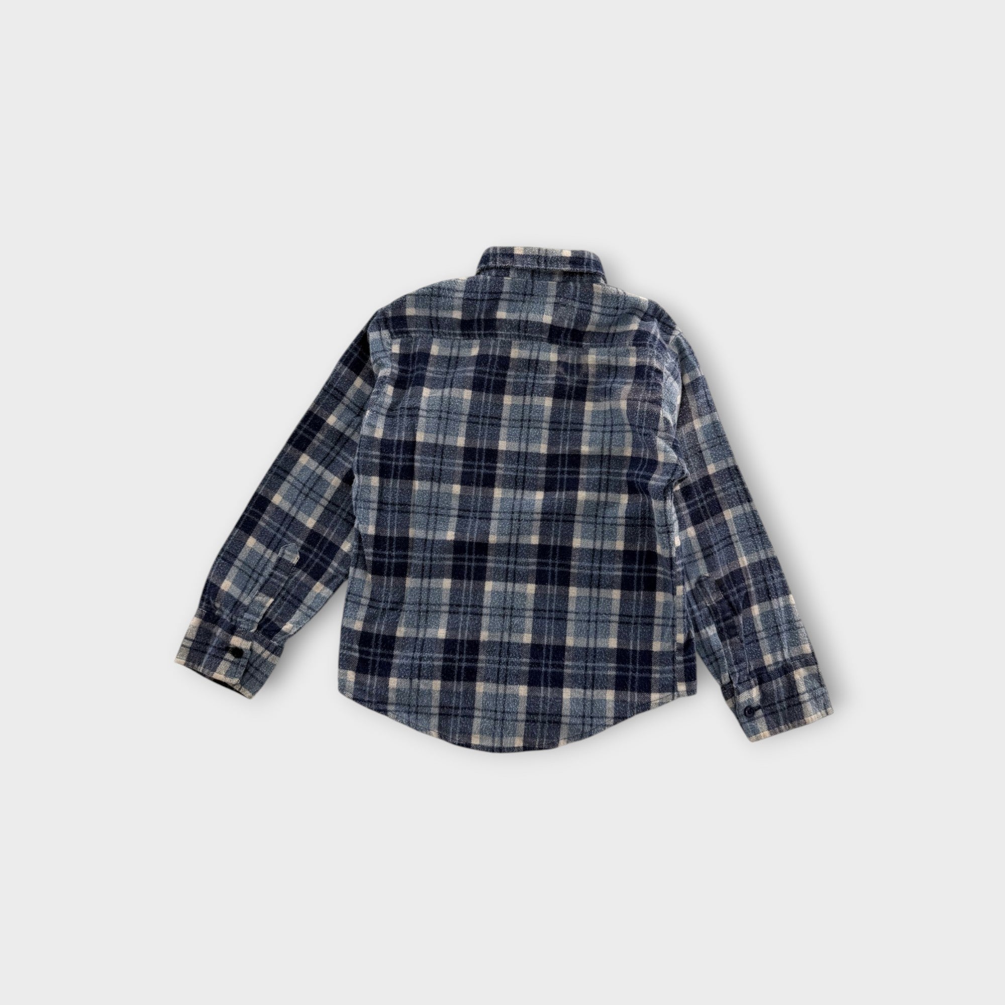 Vintage Plaid Flannel Shirt, Size 4