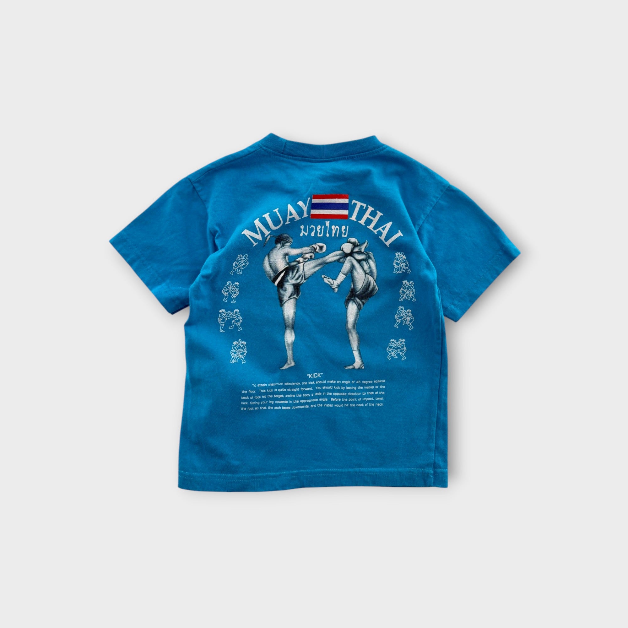 Retro Muay Thai T-Shirt, Size 4