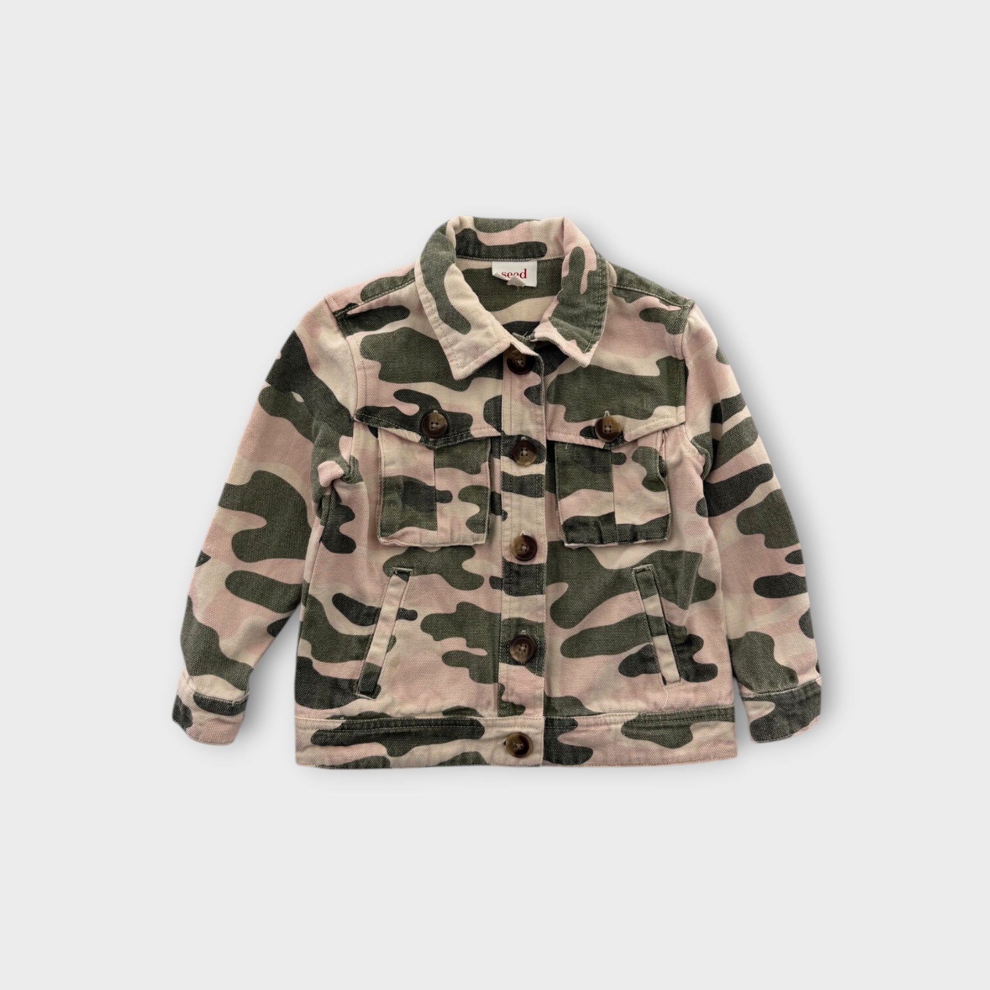Seed Heritage Camo Jacket, Size 4