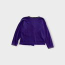 Vintage Purple Cardigan, Size 4-5