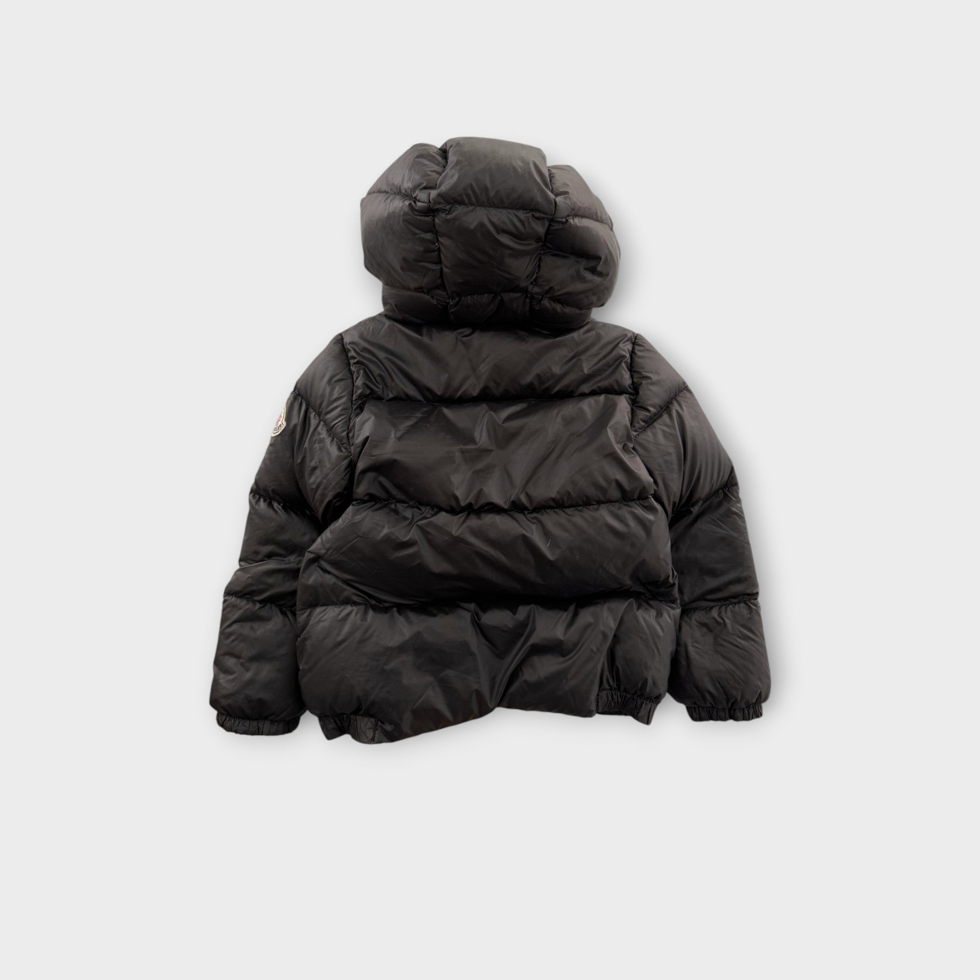 Moncler Black Puffer Jacket, Size 4