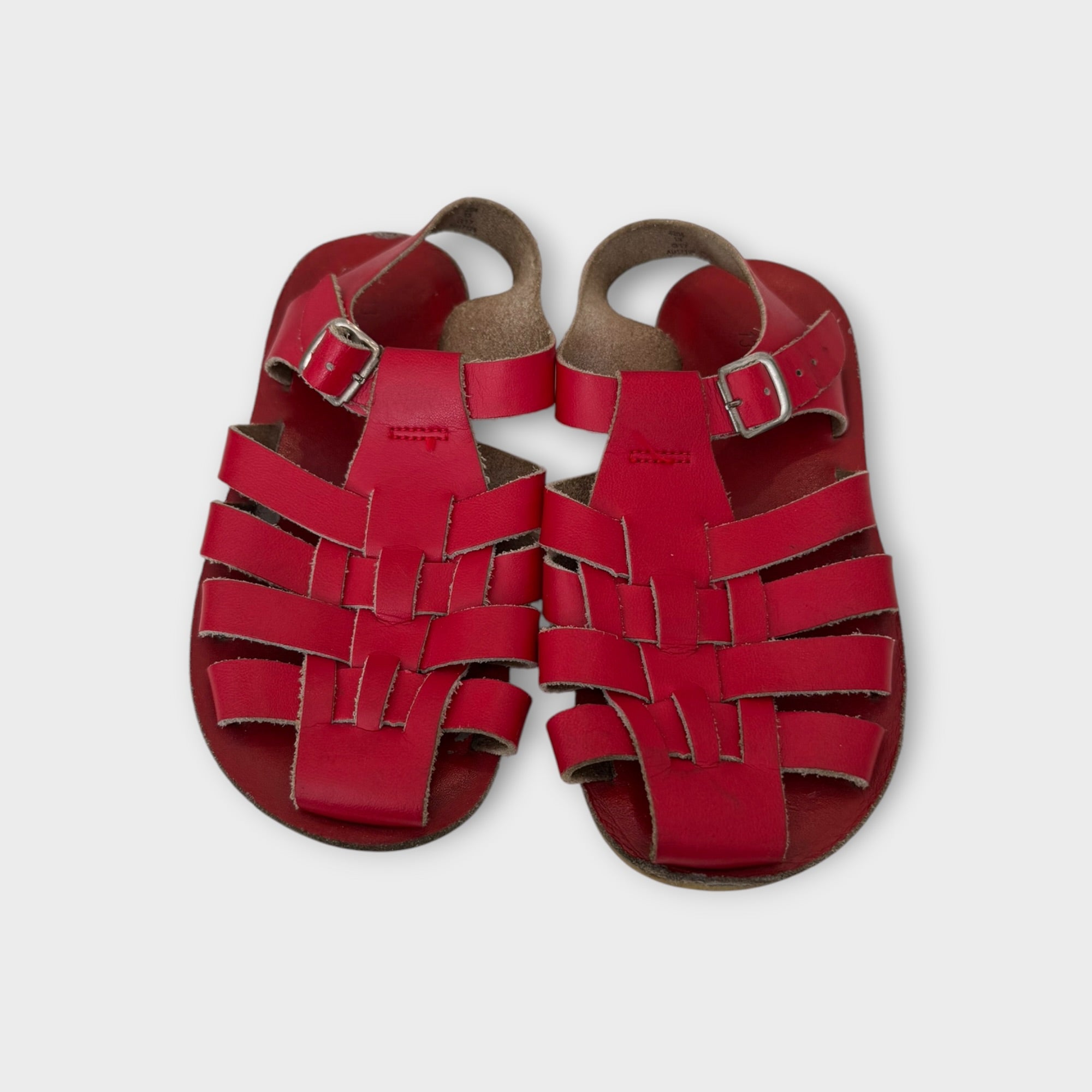 Red Sun-San Saltwater Sandals, Size AU 13