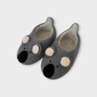Koala Felt Slippers, Size EU 23