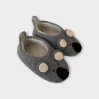 Koala Felt Slippers, Size EU 23