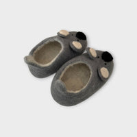 Koala Felt Slippers, Size EU 23