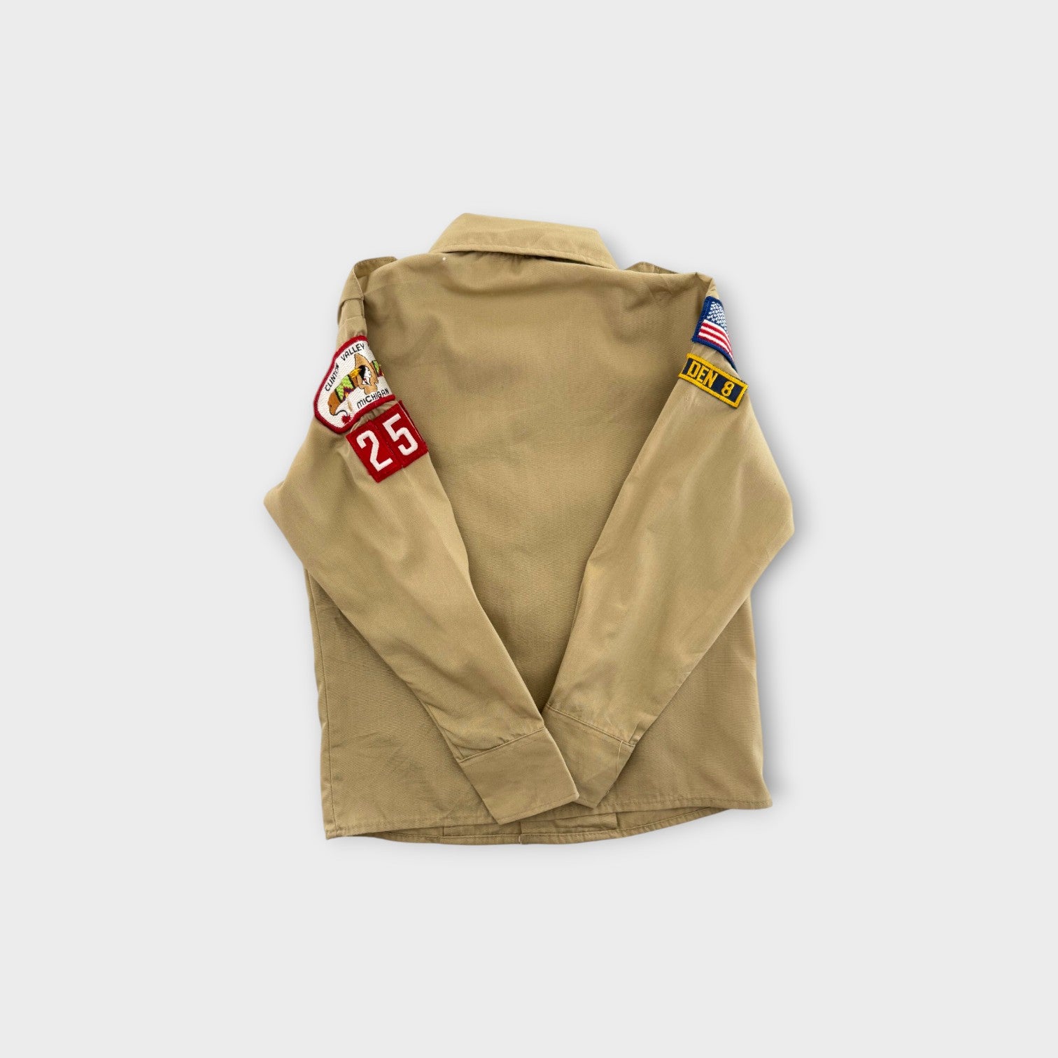 Vintage Boys Scout Shirt, Size 5-6