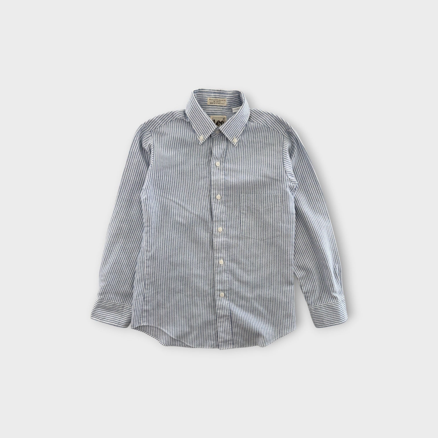 Vintage Lee Pinstriped Shirt, Size 7-8