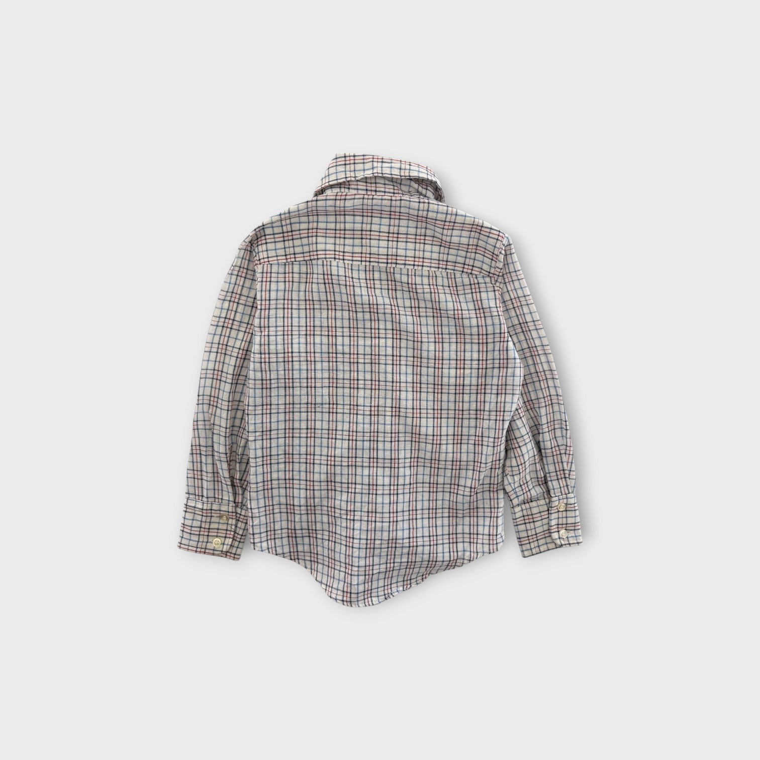 Vintage Check Shirt, Size 7-8