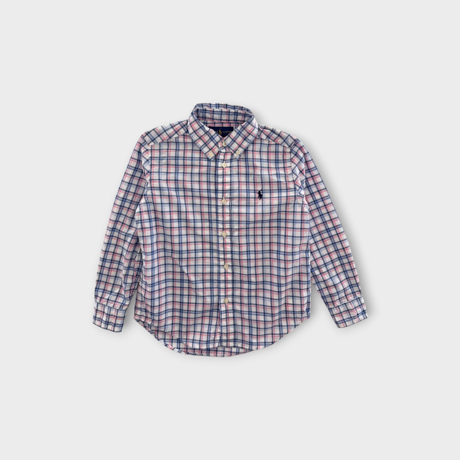 RL Check Shirt,  Size 5