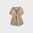 Vintage Embroidered Dress, Size 5