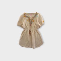 Vintage Embroidered Dress, Size 5