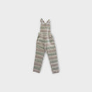 Feather Drum Linen Jumpsuit, Size 6