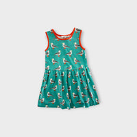 Toby Tiger Seagull Dress, Size 5-6
