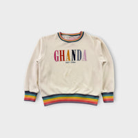 Ghanda Logo Pullover, Size 7-8