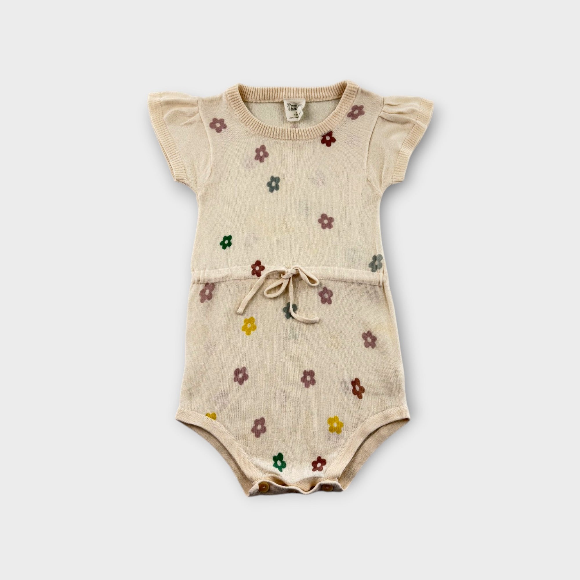 Nature Baby Knit Romper, Size 1