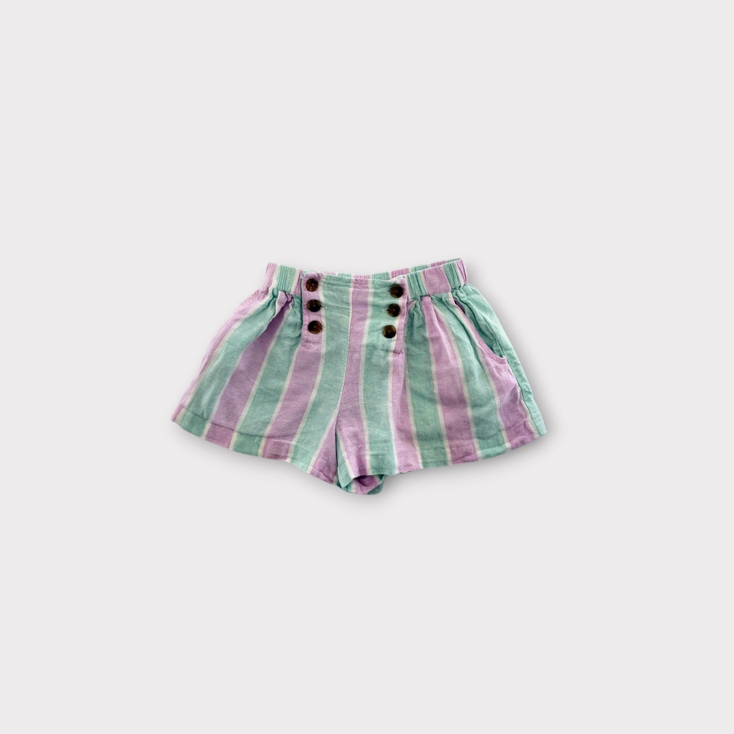 Seed Heritage Pastel Stripe Shorts, Size 5