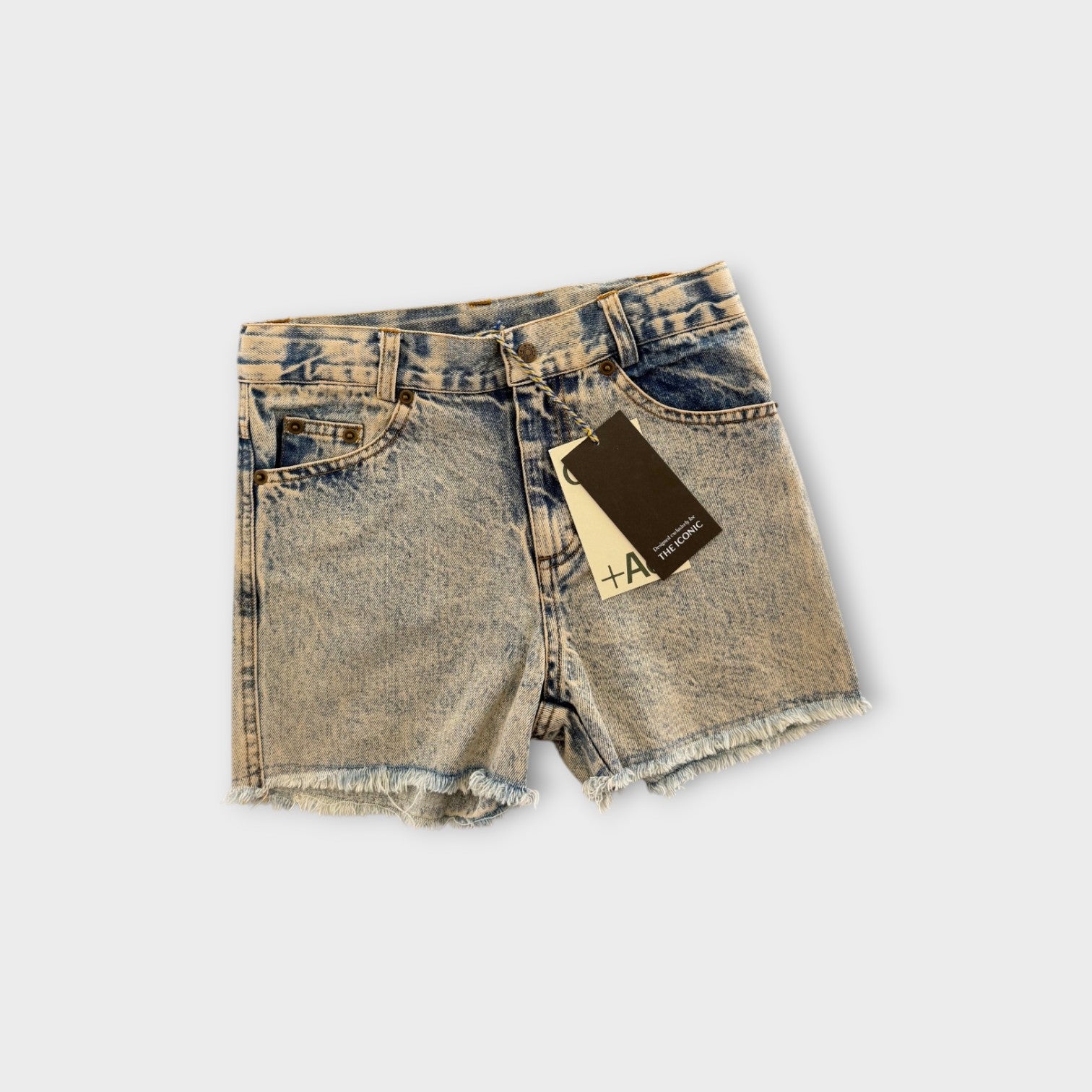 Goldie & Ace Acid Wash Shorts, Size 5