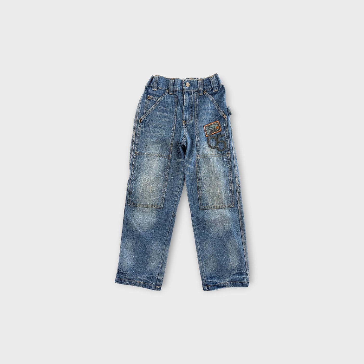 Retro Carpenter Denim Jeans, Size 5