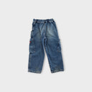 Retro Cargo Denim Jeans, Size 5