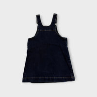 DangerKids Rainbow Stripe Pinafore Dress, Size 3